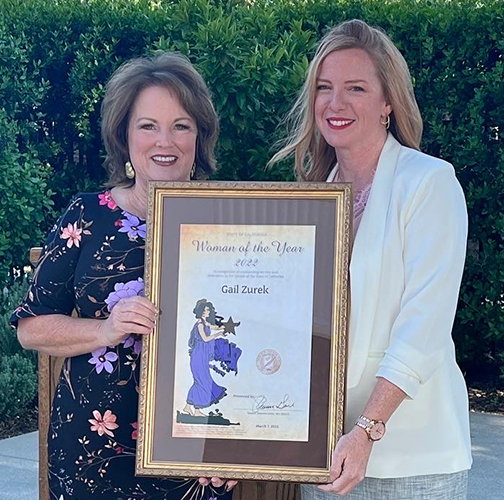 Gail Zurek - 2022 Woman of the Year